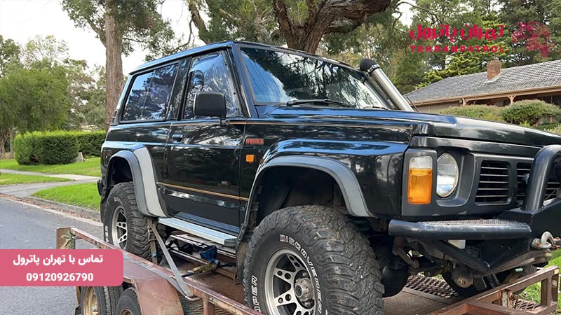 رفع پوسیدگی اتاق پاترول