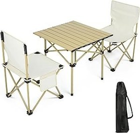 میز و صندلی کمپینگ مدل Aluminum Alloy Five Sets
