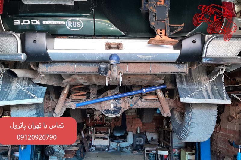 تقویت شاسی خودرو آفرودی