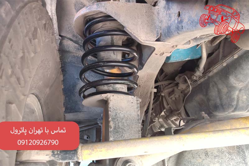 هزینه تعمیر جلوبندی پاترول